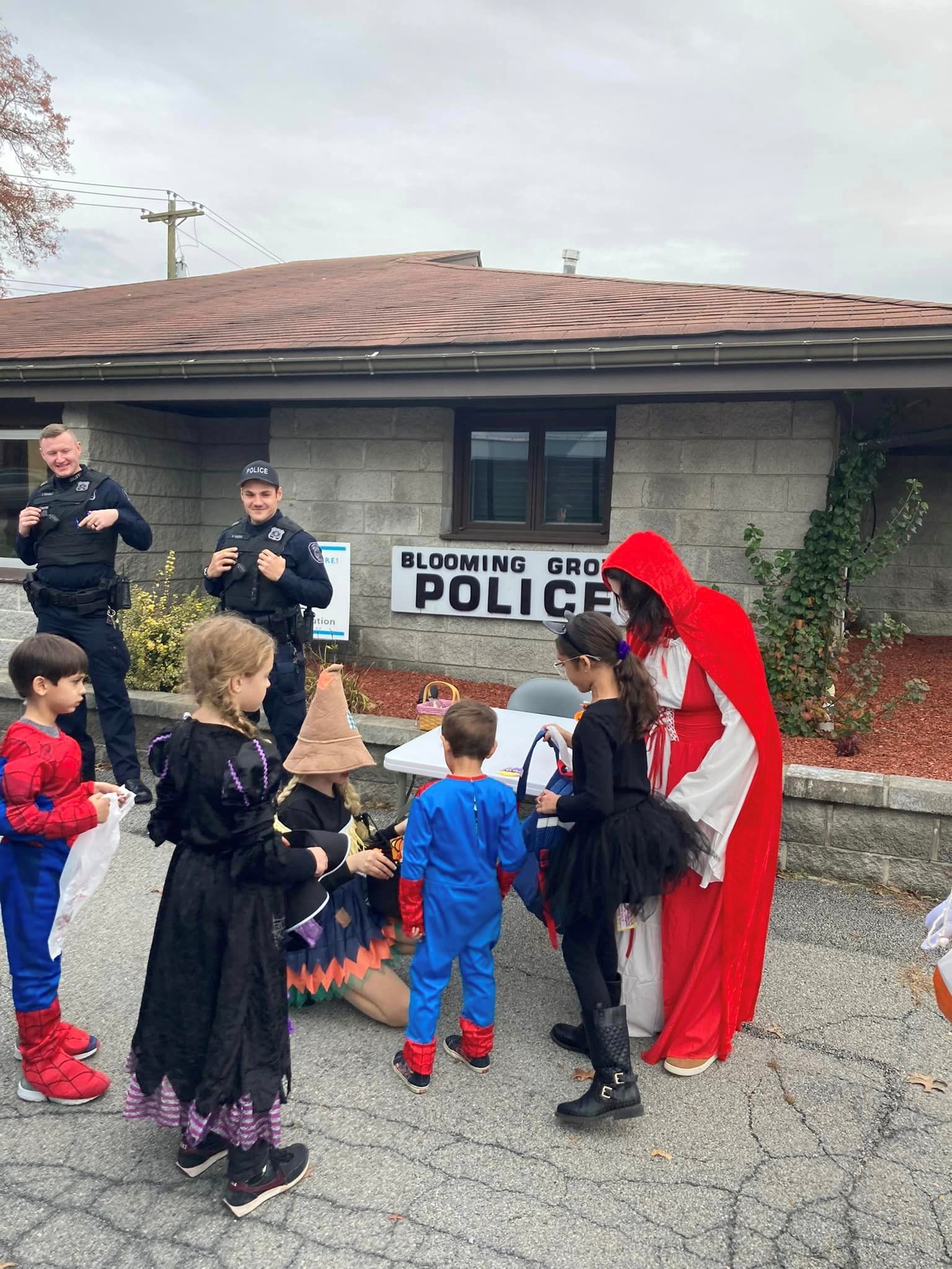 Halloween 2022 at BGPD HQ